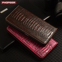 Genuine leather Case For Sony Xperia 1 5 10 II III IV V Plus Pro-I Flip Wallet Cover For Sony L1 XZ1 XZ2 XZ3 XZ4 XZ5 Compact