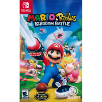 【Nintendo 任天堂】NS Switch 瑪利歐 ＋ 瘋狂兔子 王國之戰 中英文美版(Mario + Rabbids Kingdom Battle)