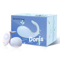 KISS TOY。Doris 鯨魚 女用無線遙控跳蛋震動按摩自慰器 按摩棒 仿真陽具 假屌 自慰棒  情趣用品 【OGC株式會社】【本商品含有兒少不宜內容】