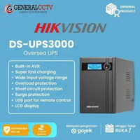Hikvision DS-UPS3000 UPS Oversea Garansi Resmi 3000 VA/1800 W Hikvision DS-UPS3000 UPS +PACKING KAYU