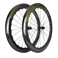 700C Carbon Road Wheels 4550 4045 58mm Disc Brake Wheelset 65mm Clincher Center Lock Wheels