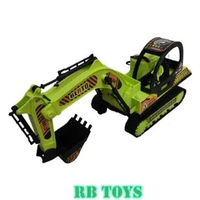 Mainan Truk Keruk Pasir Anak – Excavator Mini Alat Berat Seru untuk Bermain Outdoor 8731 HIJAU