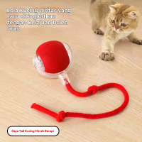 Bola Bergolek Pintar, Mainan Kucing Elektrik, Melegakan Kotoran, Sesuai untuk Kucing dan Anjing, Ala