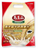 馬玉山-黑芝麻牛奶燕麥片30g*10入/袋