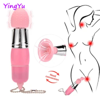 Pocket Size Tongue Licking Vibrator for Women Masturbation Oral Sex Licking Nipples Clitoris Stimulate Sex Toys Dildo Vibrators