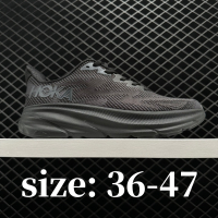 HOKA Clifton 9 Extra large sneakers size 36-47，Men and women Professional cushioning running shoes