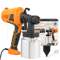 InnTech เครื่องพ่นสี กาพ่นสีไฟฟ้า 700 วัตต์ 1 000CC,รุ่นงานหนัก PS-700G Electric Paint Spray Gun