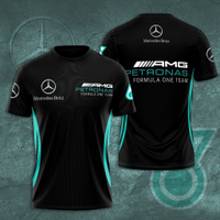 Baru! T-Shirt 3D  F1 AMG ronas Equipe AOP