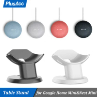 Desk Stand Holder For Google Nest Mini Home Mini Voice Assistant Smart Home Automation Simply Design Save Spacing Mount Bracket