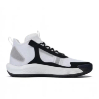 【adidas 愛迪達】籃球鞋 男鞋 女鞋 運動鞋 包覆 緩震 Adizero Select Team 黑白 IE9322