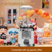 【พร้อมส่ง】Gacha machine ใส่แคปซูลกาแฟแบบหมุน กาแฟแคปซูลNespresso capsule สุ่มรสกาแฟที่ชอบแบบไม่ซ้ำกั