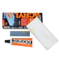 Original 50g Germany QUIXX Acrylic Scratch Remover For Headlights, Rear lights, Car Cockpit, Plastic