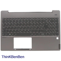 IT Italian Mineral Gray Keyboard Upper Case Palmrest Shell Cover For Lenovo Ideapad S540 15 15IWL GTX 5CB0U43632