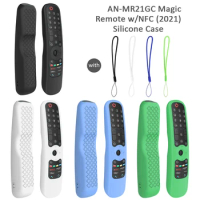 AN-MR21GA Remote Control Silicone Protective Cover For LG Smart TV AN-MR21/MR21GC Shockproof Washable Remote Control Soft Case