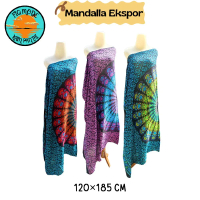 Kain pantai Jumbo - kain bali - kain pantai bali motif Mandala Export Jumbo - Fiq mode - kain pantai