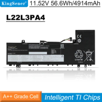 KingSener L22L3PA4 L22B3PA4 Battery For Lenovo IdeaPad Slim 5 14ABR8 14IRL8 16ABR8 L22M3PA4 31CP6/55/90 5B11K39352 SB11K39364