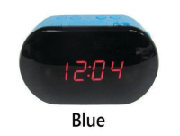 MEDION MD83834 FM 0.8 吋 LED 鬧鐘收音機 藍色 (V000)