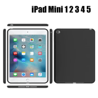 Tablet Case For iPad Mini 1 2 3 4 5 7.9 inch A1432 A1490 A1599 A1538 A2133 A2124 Cover Fundas Silicone anti-drop Back Cases 7.9"