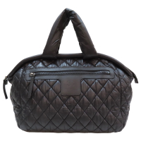 【二手名牌BRAND OFF】CHANEL 香奈兒【再降價】黑色 尼龍 空氣包 托特包 (無卡)