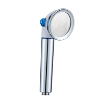 1pc Shower Head 3-Function High Pressure Water Saving Adjustable Bathroom Accessories