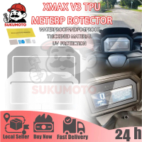 For YAMAHA XMAX250 V3 2025 TPU Tinted Meter Screen Protector Film | Clear / Smoke / Black TFT Dashbo