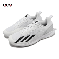 adidas 網球鞋 Courtflash Speed 男鞋 白 黑 穩定 支撐 運動鞋 愛迪達  IG9538