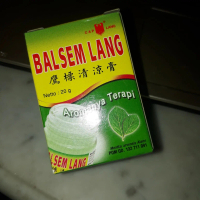 Balsem Cap Lang 20 gram untuk Meredakan Pusing Masuk Angin dan Nyeri Otot