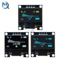0.96 inch 128*64 OLED Display Module Blue/White/Yellow Driver Controller LCD Screen IIC I2C Interface 4 Pin For Arduino