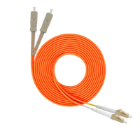 SC to LC Multimode fiber patch cord SC/LC Fiber Patch Cable UPC Polish MM Optical Fiber jumper Duplex OM2 OFNP 3m 5m 10m 15m