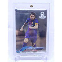 ORIGINAL Kartu Bola Topps Chrome Lionel Messi FC Barcelona UEFA
