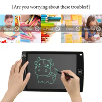 LCD Handwriting tablet 8.5/12 inch Children's Painting Training Math Drawing School supplies Learning Toys for Student's Gift