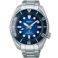 【SEIKO 精工】-黑牌款-PROSPEX系列 SUMO 陶瓷錶圈 潛水機械腕錶(6R35-02C0B/SPB321J1-45mm)