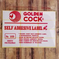 Label Harga / Sticker Golden Cock 99/101/103/104/105/106/107/108/109/110/111/112/113/121/123/124/125