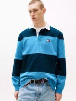 Tommy Hilfiger Tommy Jeans - Relaxed Colour-Blocked Rugby Shirt