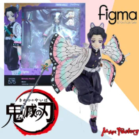 MAXFACTORY Figma Original Demon Slayer Shinobu Kocho Anime Figure Model Collecile Action PVC Toy Gift for Children kids