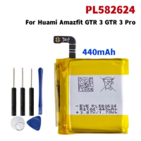 EVE PL582624 Battery For Huami Amazfit GTR 3 GTR 3 Pro Smart Watch Battery + Free Tools
