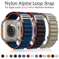 Alpine Strap for Apple Watch Band 44 mm 45mm 49mm 40mm 41mm Correa IWatch Series 9 8 7 SE Ultra 2 Accessories Watchband Bracelet