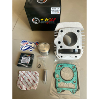 TWH Racing Cylinder Block 57mm CHROMEBORE Casting Piston for WAVE 125 |   XRM 125 |   RS 125