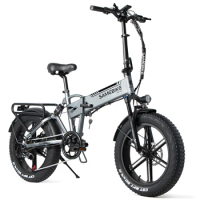 e bike XWLX09 750w 20 inch flat land mountain off load folding Fat tire electric bicycle