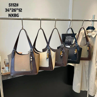 Tote Tangan Wanita Terbaru Style Modern & Elegan 5112# 34*26*12 NXBG Tas Fashionable untuk Kegiatan 