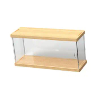 Countertop Action Figures Display Box Clear Acrylic for Figurines, Antiques
