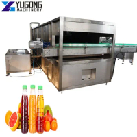 YG Automatic FruitJuice Filling and Packing Machine Apple Juice Filler Plastic Bottle Beverage Making Filling Production Line