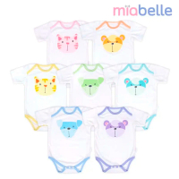 Jumper Bayi Miabelle Bodysuit Putih Newborn