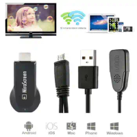 Miracast MiraScreen TV Stick HD 1080P HDMI-compatible Anycast DLNA Airplay WiFi Display Receiver Dongle For Andriod iOS Windows