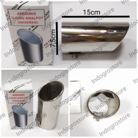MUFFLER Buntut Ujung Knalpot Mobil XTRAIL SERENA EVALIA TEANA