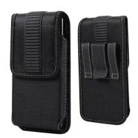 Leather Oxford Cloth Phone Case For Nothing Phone 1 Belt Clip Waist Bag For Nothing phone (1) Phone Cover For Nothing Phone One