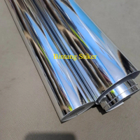 Skotlet Chrome Silver Stiker Skotlet Silver Untuk Variasi Motor Dan Mobil anti Panas Bahan Lentur mu