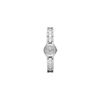 【DKNY】璀璨潮流細膩晶鑽腕錶(銀 NY8691)