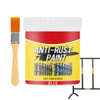 Metal Rust Remover Anti-Rust Rust Converter With Brush Rust Renovator Chassis Anti-Rust Rust Removal For Grill Car Chassis Sink