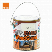 【特力屋】日本 Asahipen 室外強力木品防蟲防腐防霉護木漆 透明 0.7L